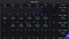calendar slide